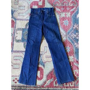 Vintage Levi’s Student Denim Indigo Blue Jeans 720-0217 80s USA Made Sz 24x30